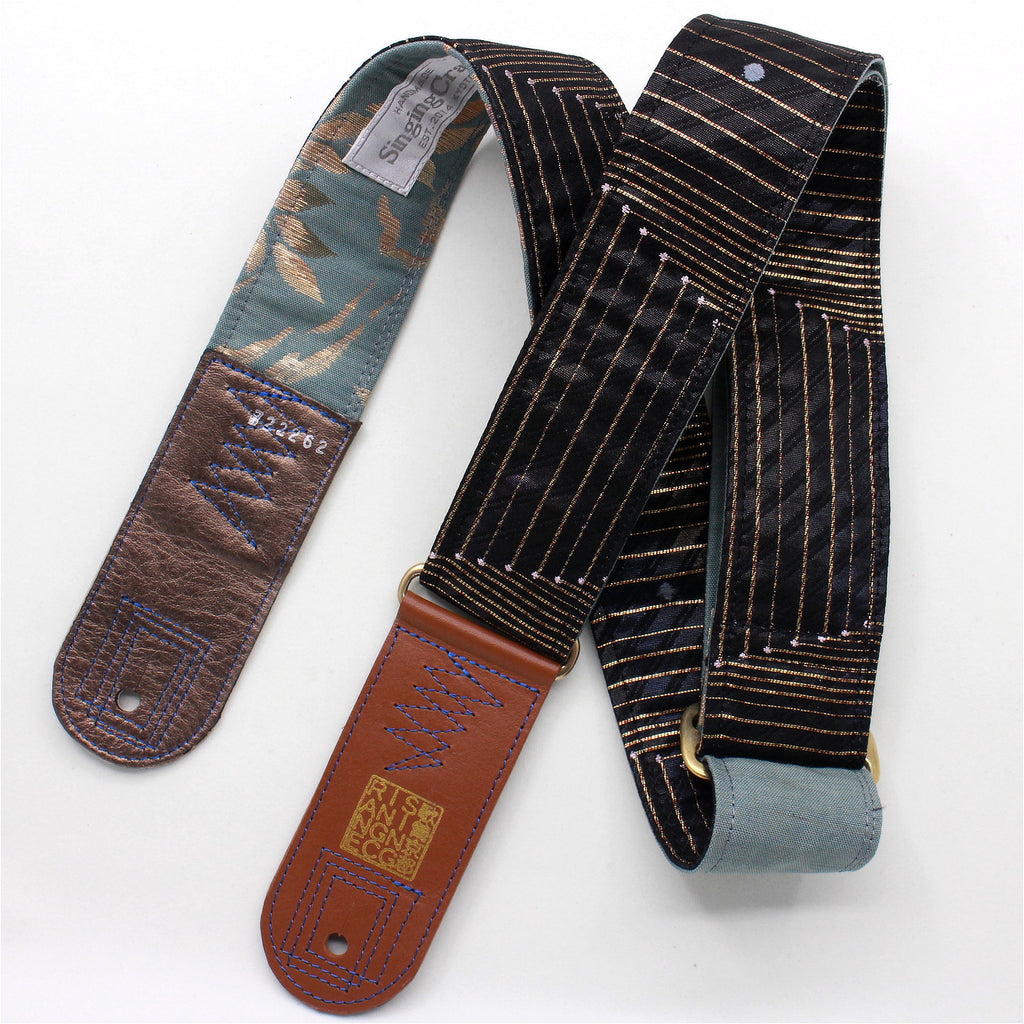 Aztec Embroidered Guitar Straps — The Horseshoe Crab
