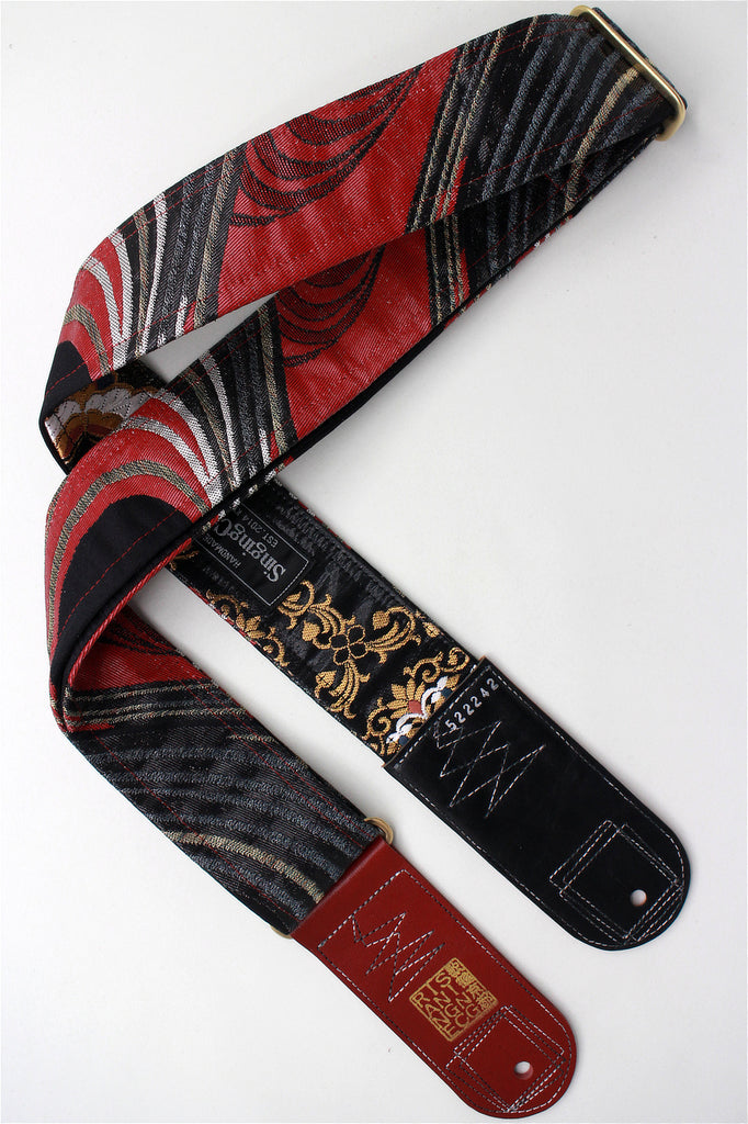 Unique and beautiful guitar strap [SC522242] - hand made in Japan